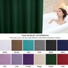 SPXTEX Dark Green Shower Curtains 72 inches Long Waterproof Fabric