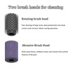 New Electric BBQ Grill Brush,Rechargeable BBQ Cleaning Brush,Carries Two Replacement