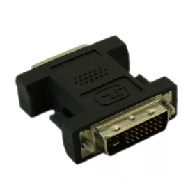 My Cable Mart DVI-I Male to DVI-I Female (24+4+Blade) Port Saver/Adapter  Gold Plated