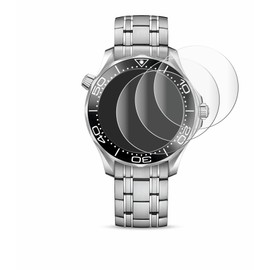 Savvies 4 Pack Protection Film compatible with Omega Seamaster Diver 300M