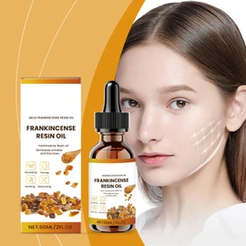 Generic Organic Frankincense Resin Facial Oil, Deep Hydration Frankincense Organico Oil, Reduces Fine Lines & Wrinkles (1PCS)