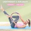 Pilates Ring and Ball Set, Adjustable Ankle Wrist Weights, Resistance