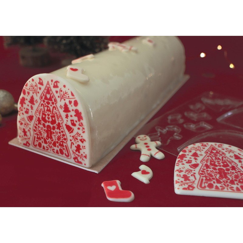 ScrapCooking Sweet Xmas Log Mould