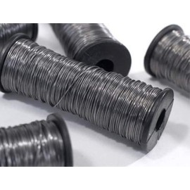 2 Rolls Reel 24g Florist & Craft Binding Mossing Annealed Christmas Wreath Wire - 24 Gauge - 0.56mm - 100g - 45m - 24swg