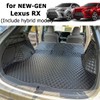 7DEEKEI Cargo Mat for 2023-2025 Lexus RX350 RX350H RX450H RX500H