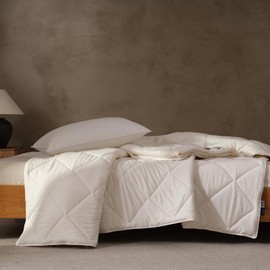 EP Mode Warm Weight Wool Comforter for Winter, Purely Natural Duvet Insert, 100% Australian Wool Filling (400GSM, Size Twin)