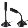 Microphone, Flexible Desktop Stand Microphone, Highly Sensitive Microphone for PC
