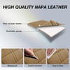 crossmiles Faux Leather Car Seat Cover Quilting Foam Cover Sets，Universal