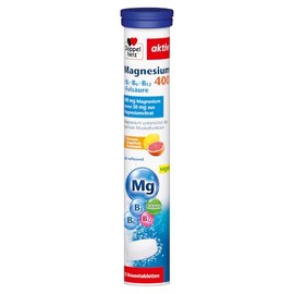 Doppelherz Magnesium + Calcium + Potassium + B6 + D3 - with Lemon Flavour
