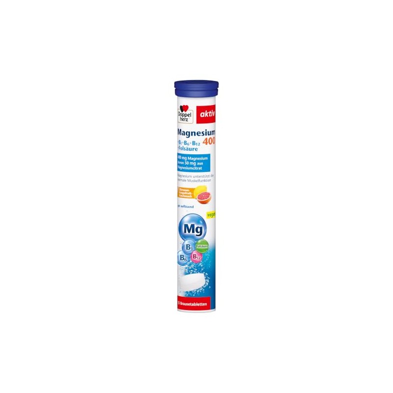 Doppelherz Magnesium + Calcium + Potassium + B6 + D3