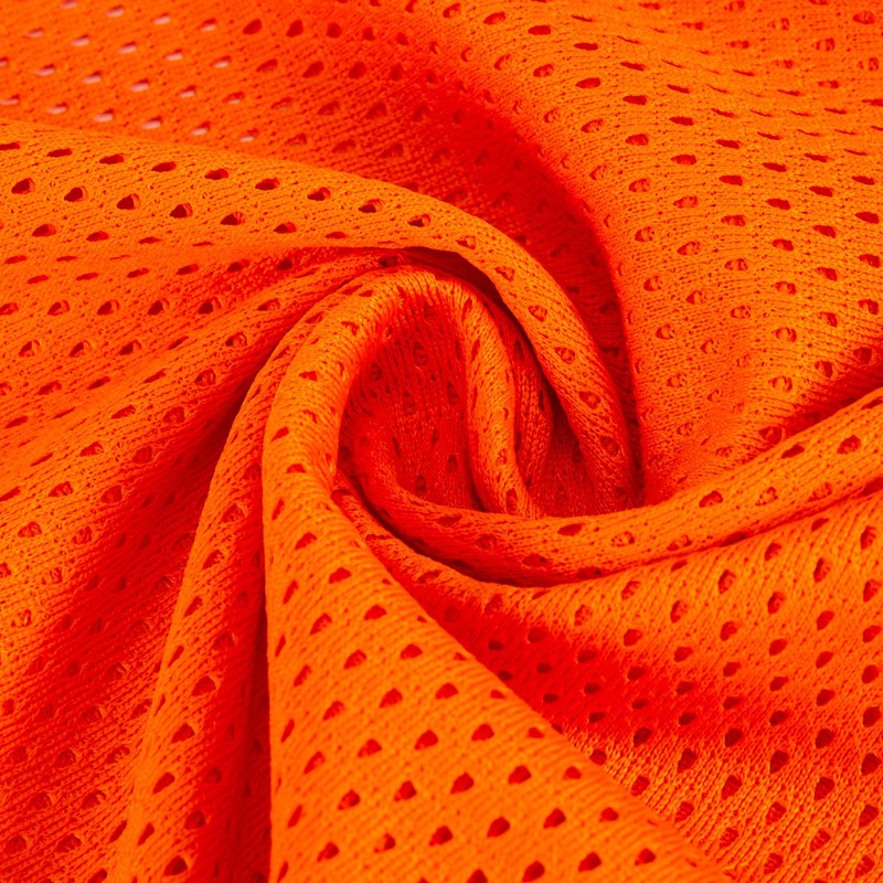 Blaze Orange Mesh Safety Panel,Mesh Safety Panel With Reflective Strips,Hiking
