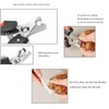 LDJZON Pet Nail Clippers and Trimmers Set Safety Guard to