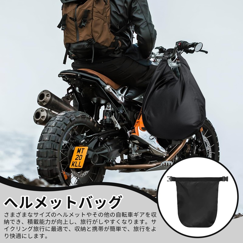 ZHEJIA Helmet Bag, Large Capacity, Waterproof, Anti-theft, Helmet Case, Backpack,