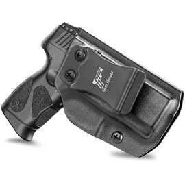 Gun & Flower Kydex IWB Holster, Compatible with Taurus G2C/ G3C, Inside Waistband Concealed Carry Holster Custom Fit G2C/ G3C/ Millenium PT111 G2/ PT140 Pistol, Adj. Cant & Retention, Right Hand