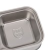 Double Layer Bento Box 316 Stainless Steel Compartment Portable Lunch