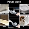 High Pressure Shower Head with Magnetic Back Fixed Base Design,Handheld