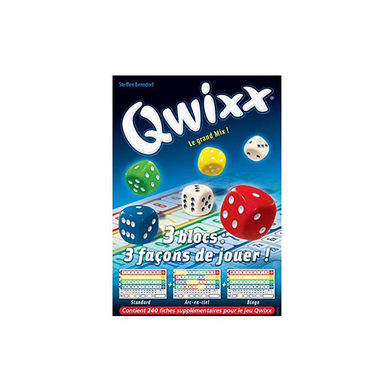 Gigamic Jnqr – Dice Game – Qwixx Block Score –