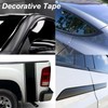 Lypumso Matte Black Vinyl Wrap Tape Roll, 6 Inch x