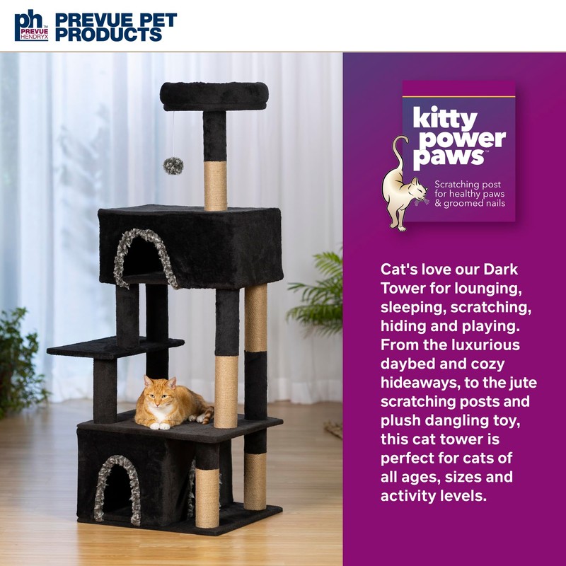 Prevue Pet Products Dark Tower Cat Tower