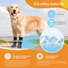 Double-Sided Non-Slip Dog Socks with Adjustable Strap Traction Control for