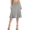 Urban CoCo Women's Ruched Waist Stretchy Flared Yoga Skirt (XL,