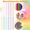 120PCS Mardi Gras Beads, Metallic 12 Kinds Bead Necklace Party