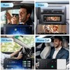 6.36-Inch Single Din Touchscreen Car Stereo - Linux System Single