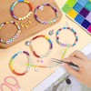 HavaCue 11365 Pieces Beads for Bracelets, 3 mm, 24 Colourful