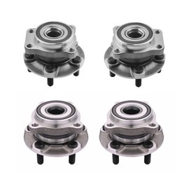 PM Auto Set of 4 Front-Rear Wheel Hub Bearing Assembly For 2014-2019 Subaru Impreza