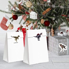 500 Pieces（8 Patterns）Dinosaur Stickers Colorful Fashion Graffiti Rolls Self Adhesive Seals for Kids Girls Boys Teens Adults for Water Bottles Laptop Suitcase for Birthday Party Supplies Decor Favors