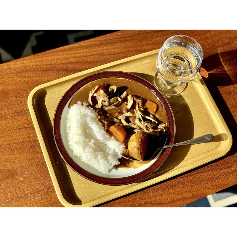 Tribeca Tableware Tray TRIBECA PLATRAY 360 Non Slip Gold M