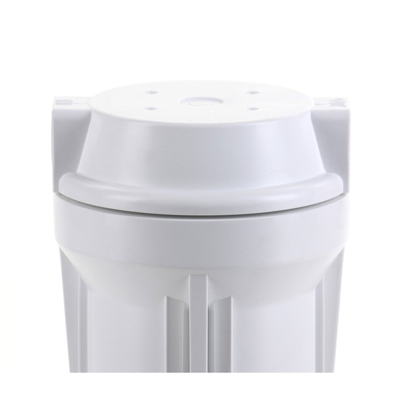 Hydronix HF2-10WHWH14, 10" White Housing with White Flat Cap For