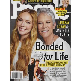 People Magazine August 4th 2025 Freaky Friday Stars Friendship