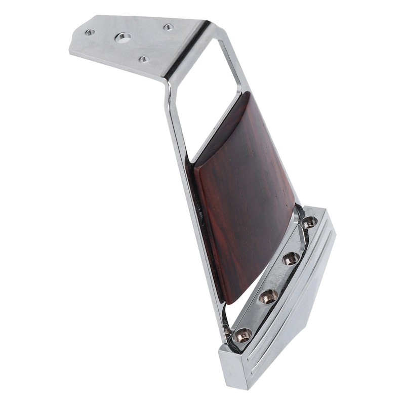 Guitar Trapeze Tailpiece Metal Rosewood 4 String Bridge Accessories Replacement