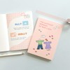 Monolike B6 Olly Molly Grid notebook 4p A SET -