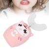 U Shaped Automatic Toothbrush Cartoon Ultrasonic Toothbrush Oral Cleaning Brush