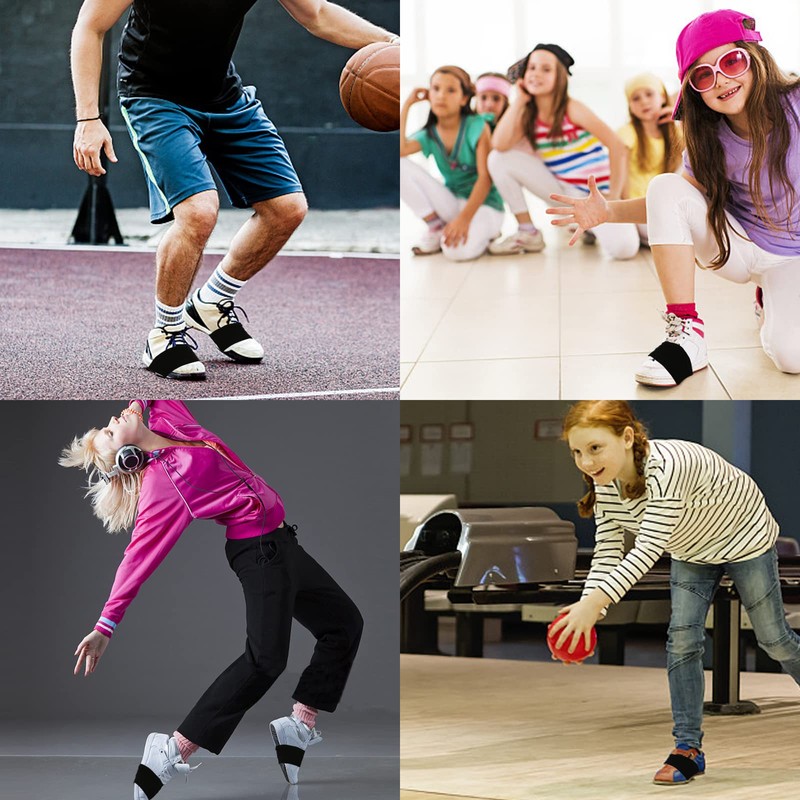 HDBHBH Non-Slip Dance Socks for Smooth Floors - Shoe Covers