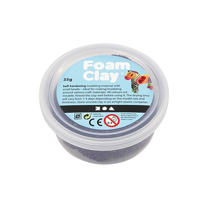 (Violet) - Foam Clay, Purple, 35 Gr
