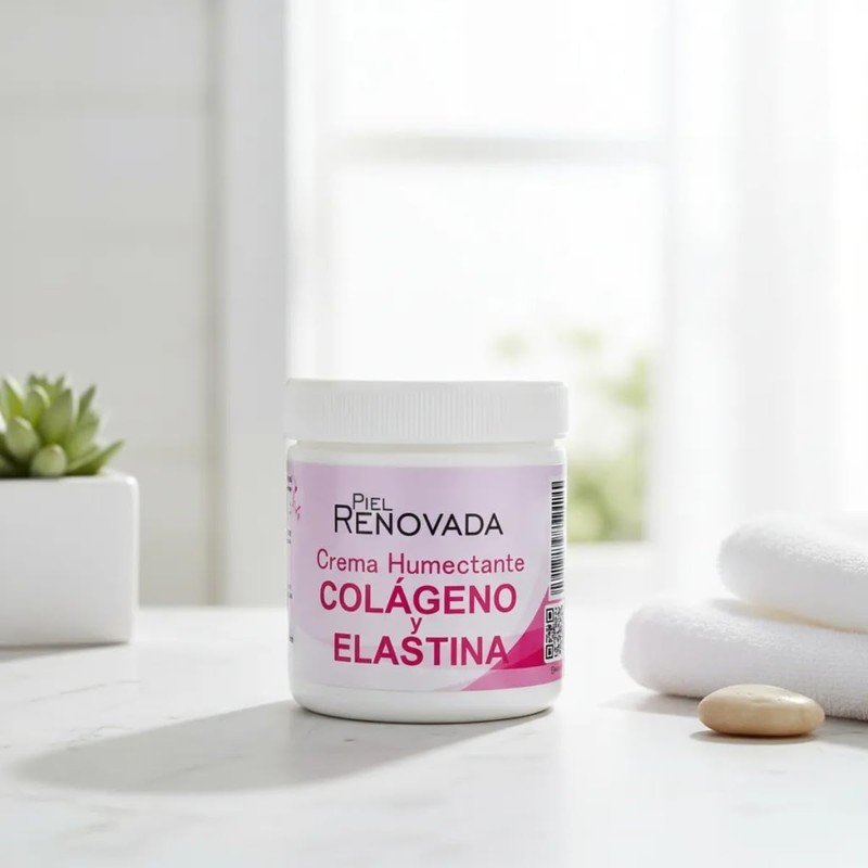 Crema Humectante Colágeno Y Elastina Piel Renovada 125ml Normal Día/noche