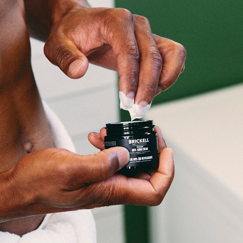Brickell Men's Revitalizing Anti-Aging Cream For Men, Natural & Organic