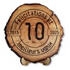 DARO Design - Wooden Disc - 10 Years - Size