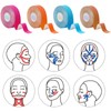 Pack of 4 Face Tape Lifting Face Tape Against Wrinkles