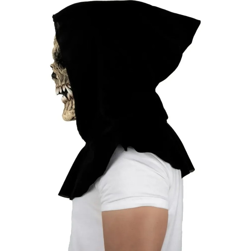 Máscara Calavera Cráneo Muerte Parca Terror Halloween Ocre Skull Grim