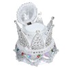 Crown Ring Box Luxurious Romantic Engagement Ring Box Portable Compact