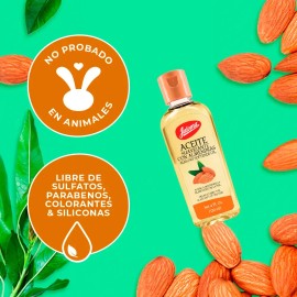 Jaloma Aceite Suavizante de Almendras para Piel y Cabello, 120 ml
