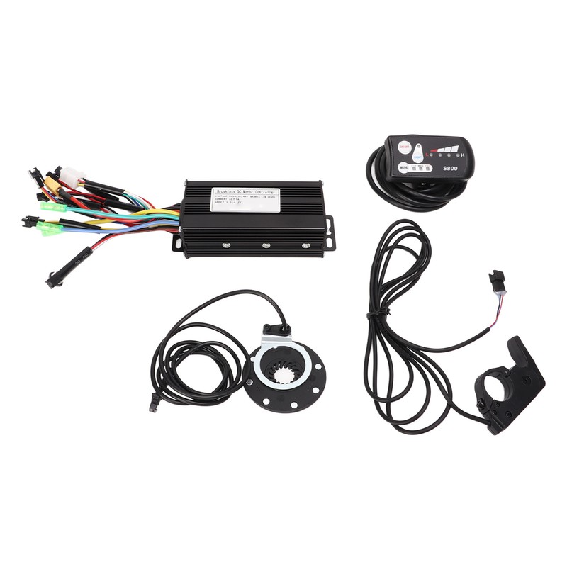 24V 36V 48V Sine Waving Controller Thumb Throttle PAS LED