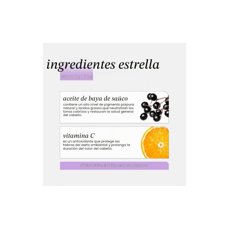 HASK Set De Champú Y Acondicionador Blonde Care Para Cabello