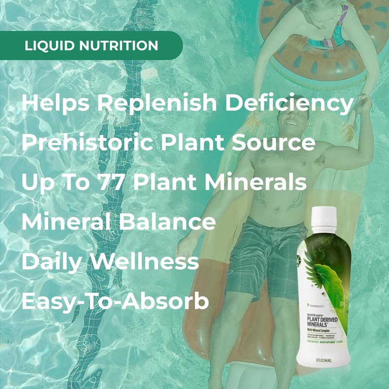 Youngevity Plant Derived Minerals Multi-Mineral Complex | Made from Humic