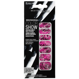 Maybelline Print Number 05 Nail Stickers, Fierce Snake