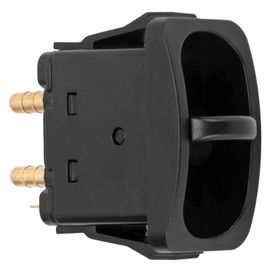 Air Spring Activation Switch, Electric Cab Seat Air Lift Valve Switch Push to Snap Tab ON Off ON Air Ride Suspension Control Switch Compressor Accessory for Motorcycle Car Truck